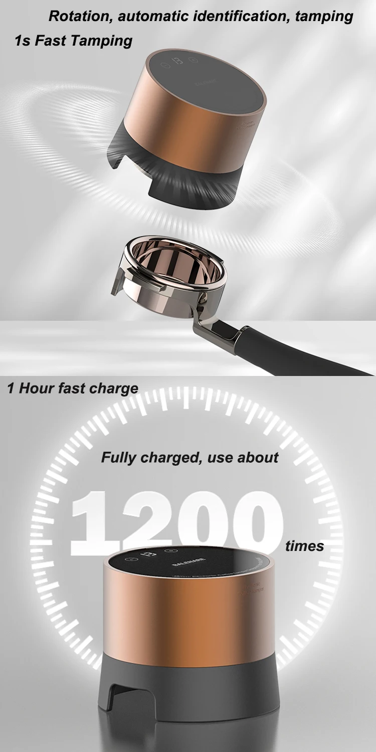 Factory Custom Professional Automatic 58mm Espresso Barista Coffee Tamper Distributor Buy