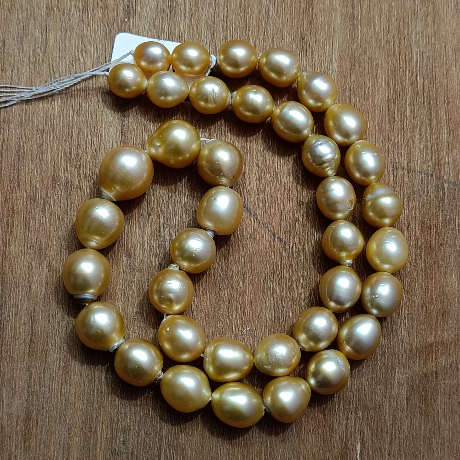 South Sea Pearls Philippines Online Natural Golden South Sea Pearl Beads For Jewelry Making 10-14mm Natural