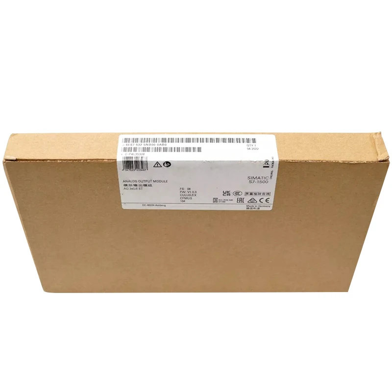 Абсолютно новый, оригинальный, нераспечатанный аналоговый выходной модуль 6ES7532-5NB00-0AB0, программируемый контроллер; в наличии на складе; экспресс-доставка