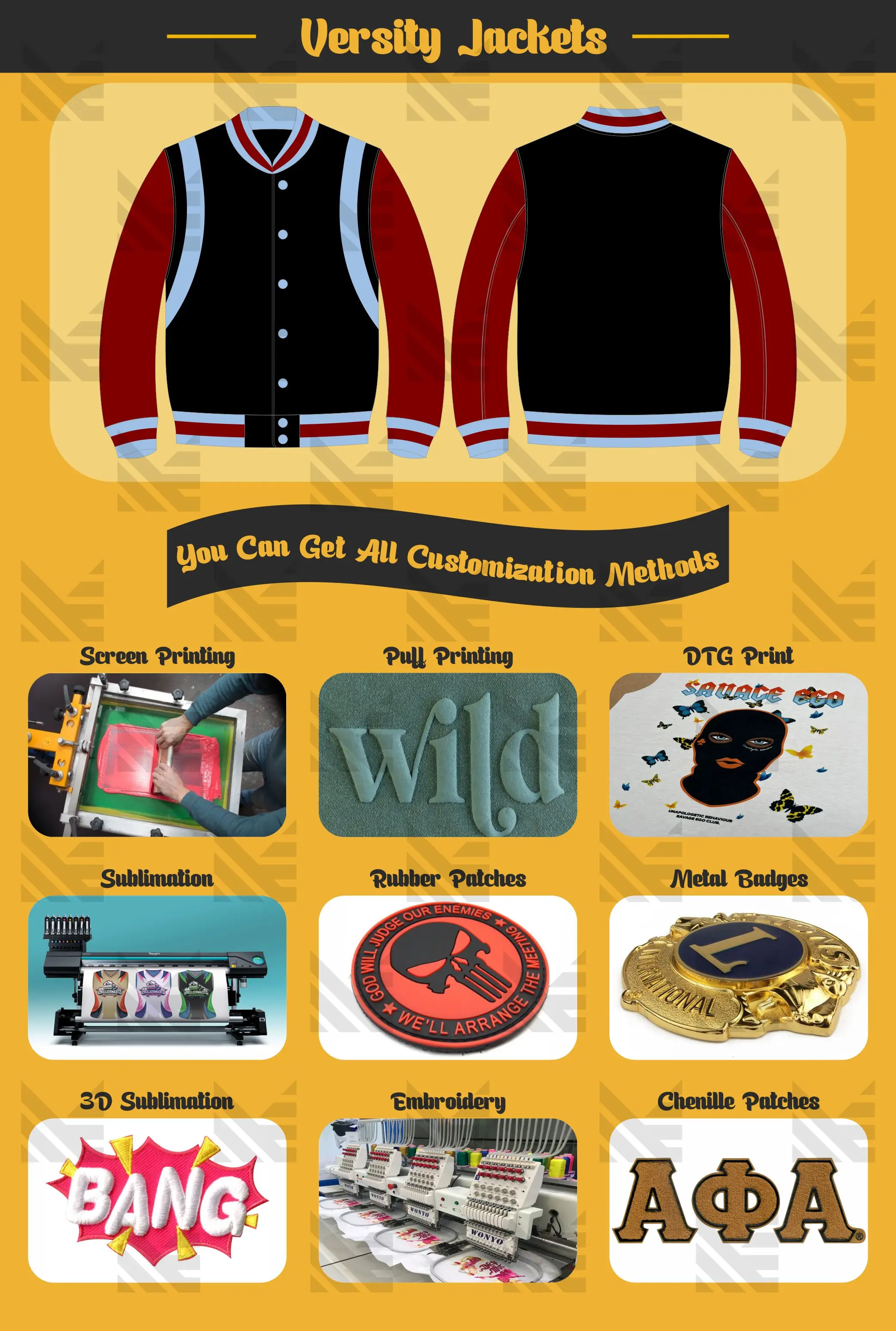 Custom Versity Jackets Letterman Jackets Wool Leather Jackets Buy