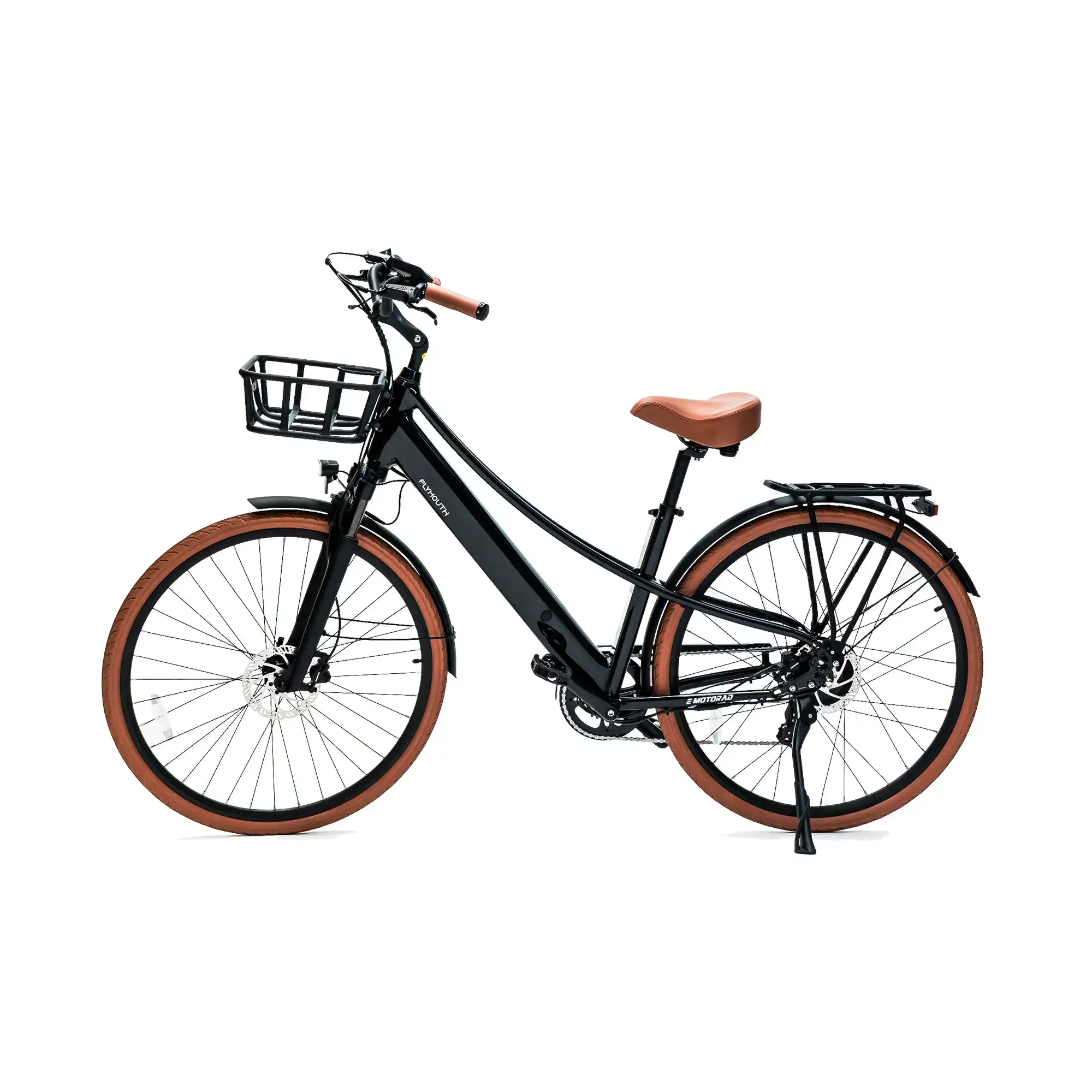 Plymouth Eco-Friendly Electric City Bike Urban Mobility Solution