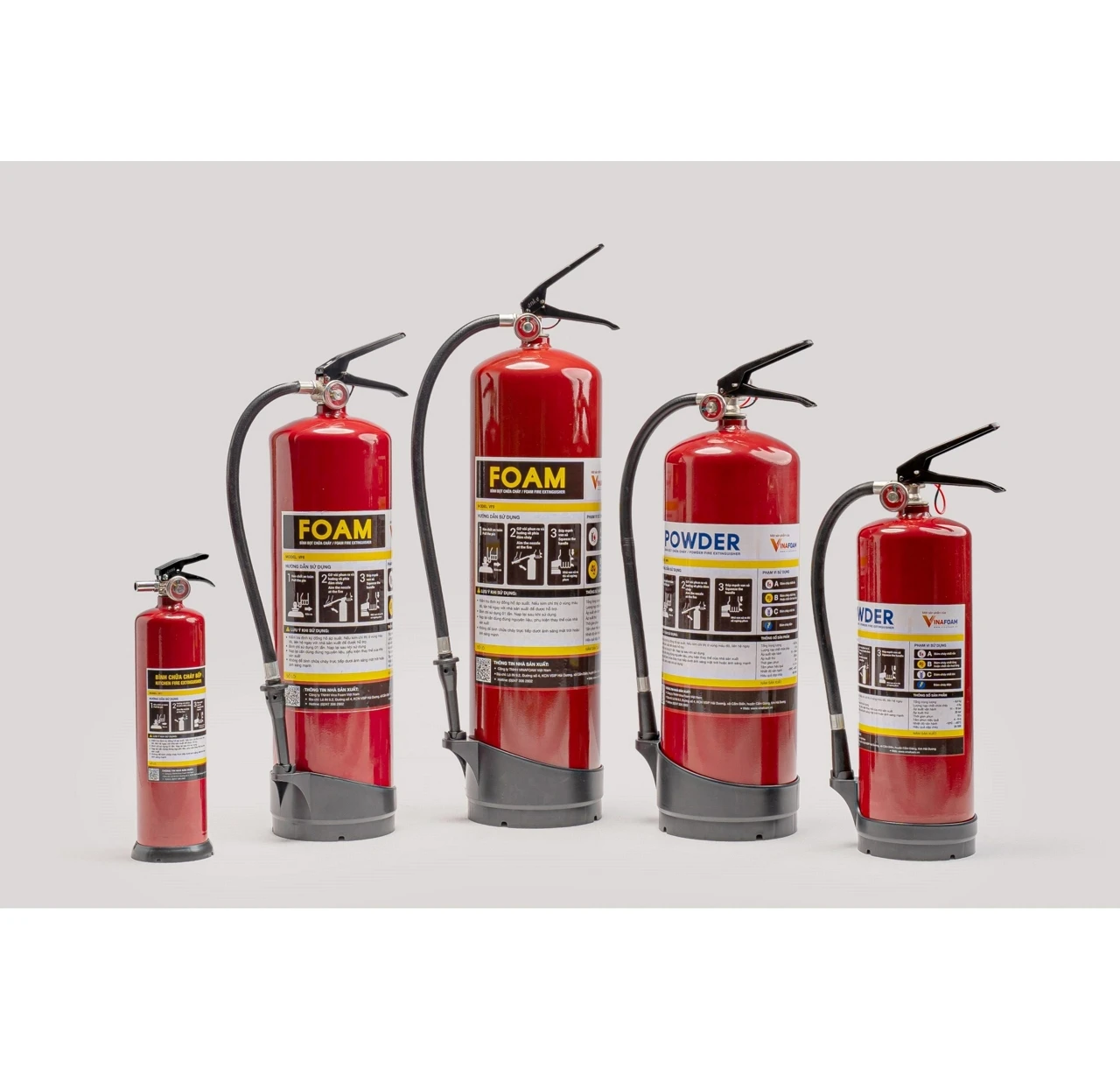 Fire Extinguisher 3kg 70% Abc Dry Powder Extinguisher Bs En Standard ...