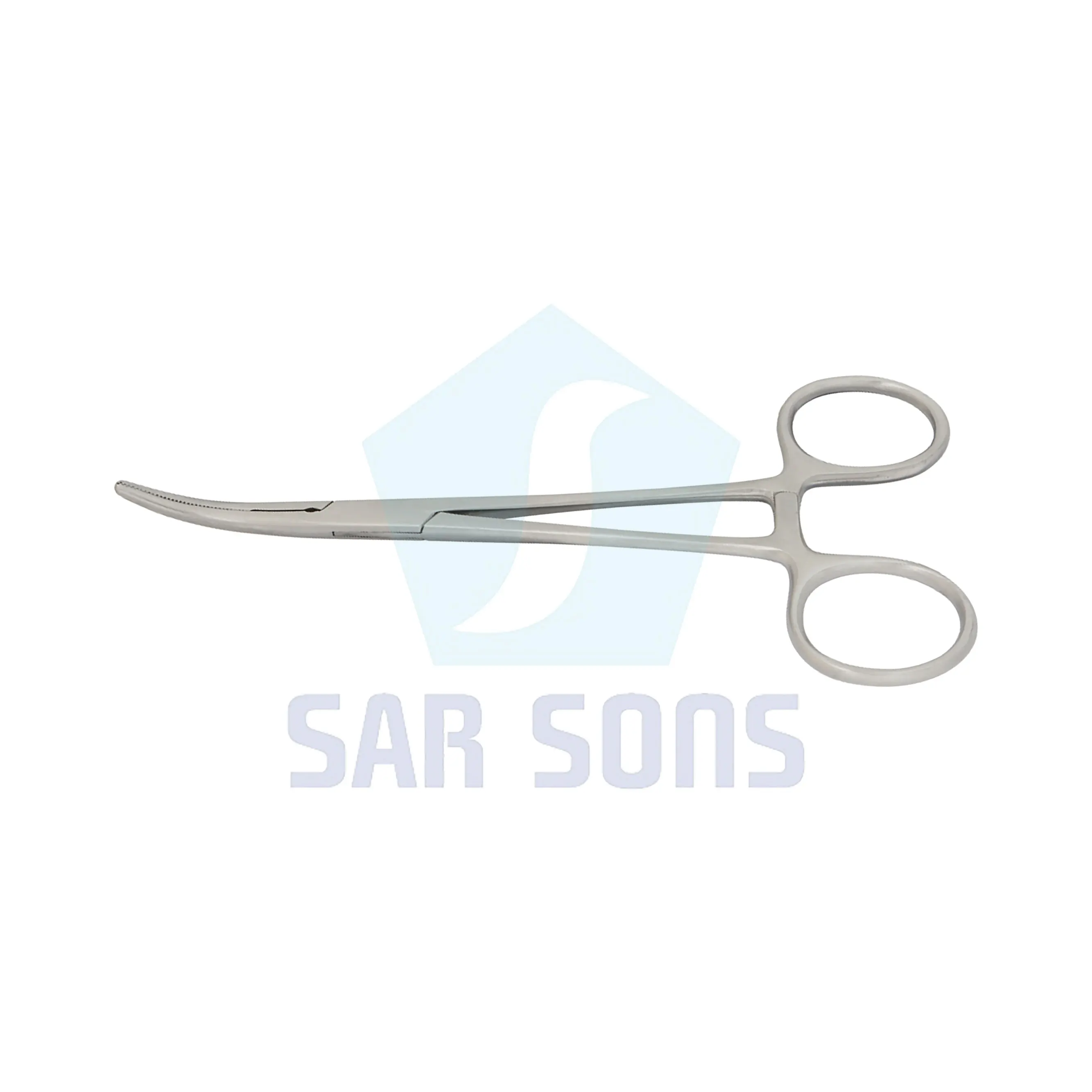 Pince Hémostatique Courbe Verrouillable Taille 4 - Pour Chirurgie Dentaire Et Générale, Acier Inox