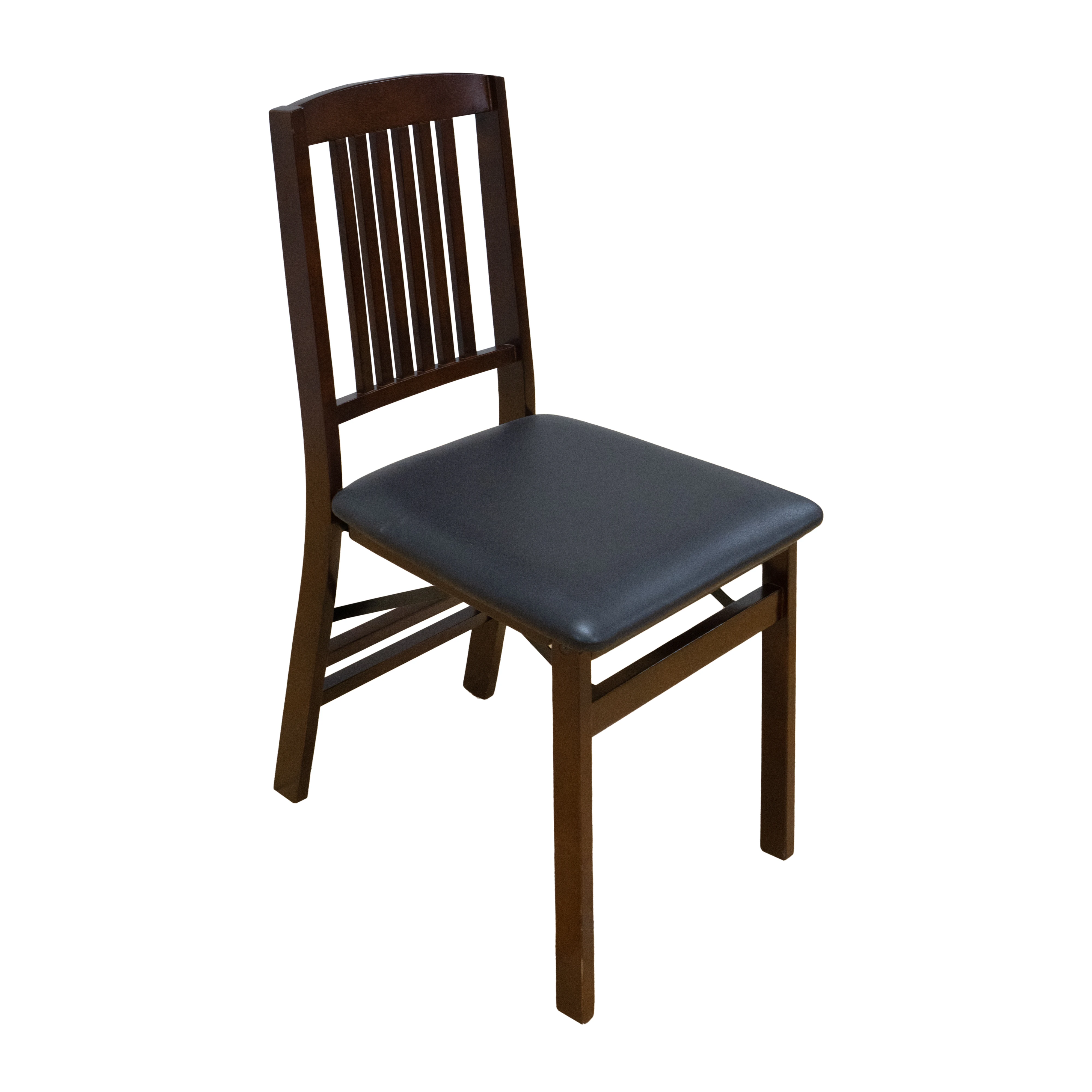 Folding Dining Chair Reasonable Price Oem Modern Espresso Color 5layer
