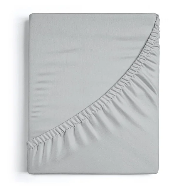 Натяжная простыня Премиум-качества для отеля, роскошное мягкое постельное белье с 1500 нитями, натяжная простыня с глубоким карманом до 16 дюймов, OEM ODM стиль
