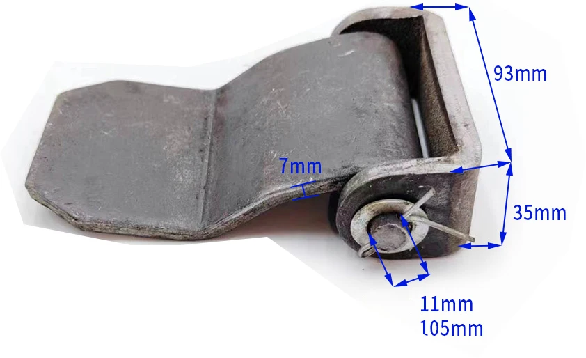 Styer Truck Steel Heavy Duty Truck Door Parts Long Leaf Formed