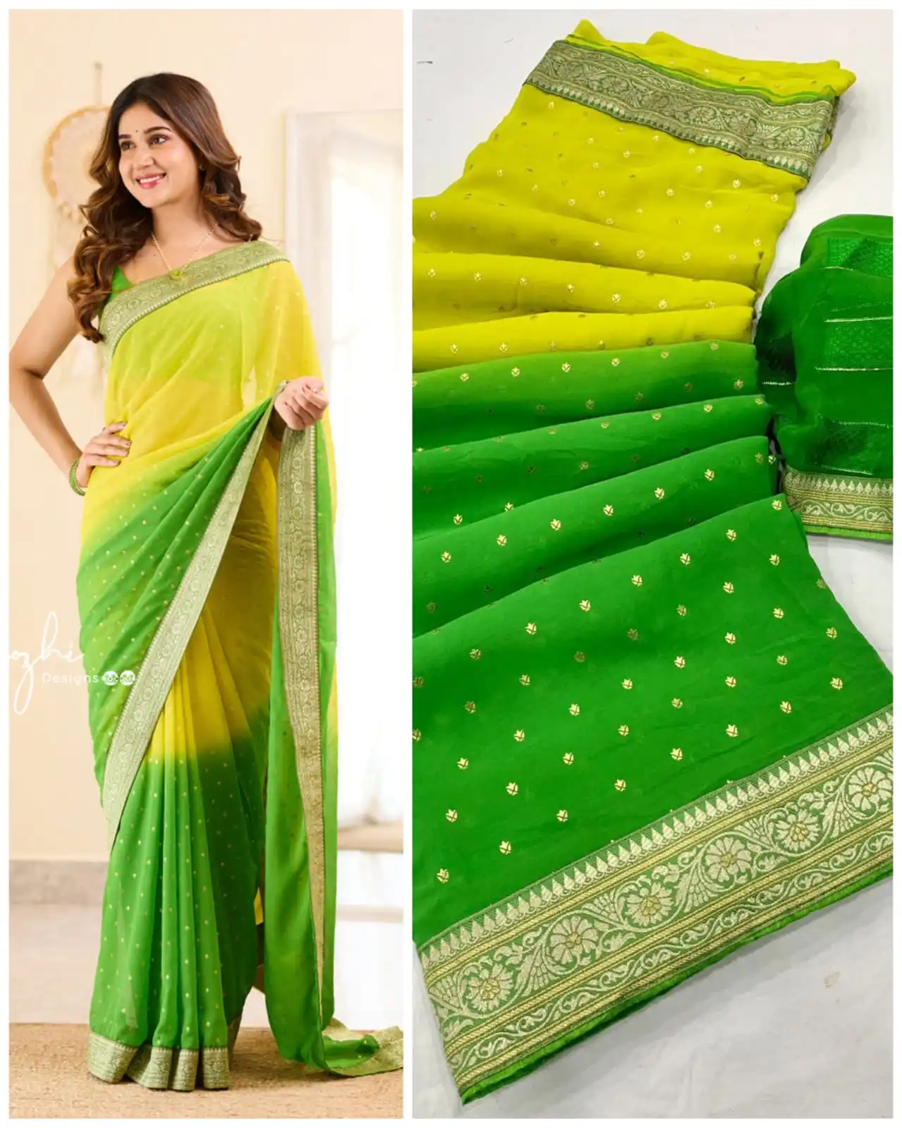 High Attractive New Design and Silk Fabric with Weaving Women Saree for Wedding Party Wear From Indian Supplier