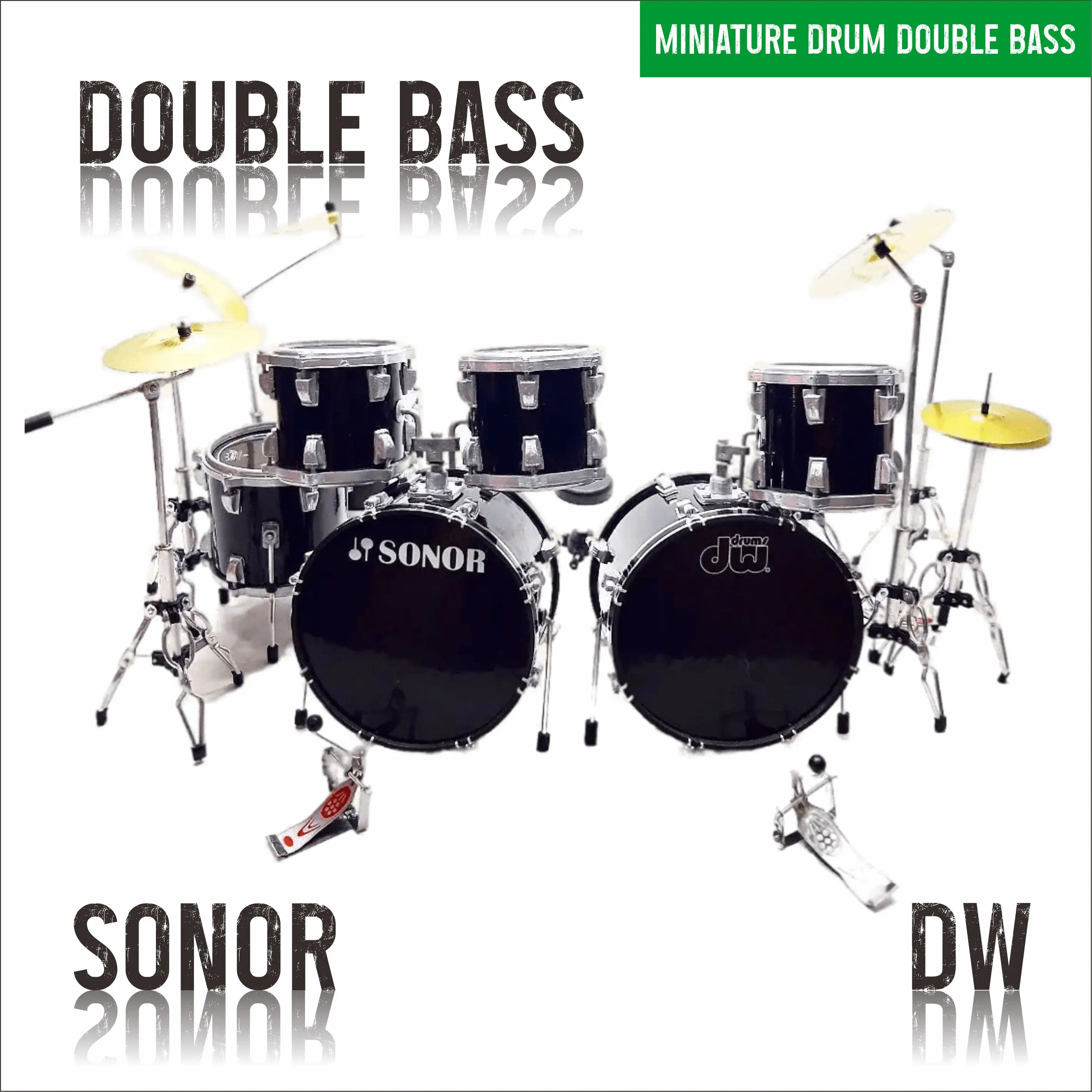 batería miniatura sonor contrabajo dwbatería miniatura sonor contrabajo dw  