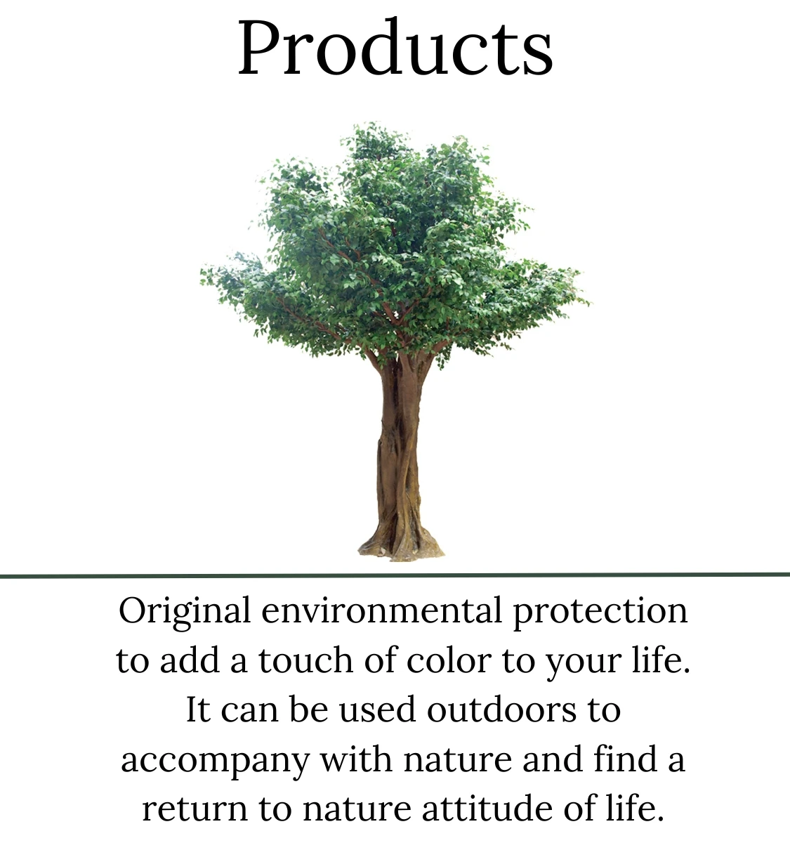 Large Outdoor Artificial Trees Fiberglass Trunk Artificial Big Trees