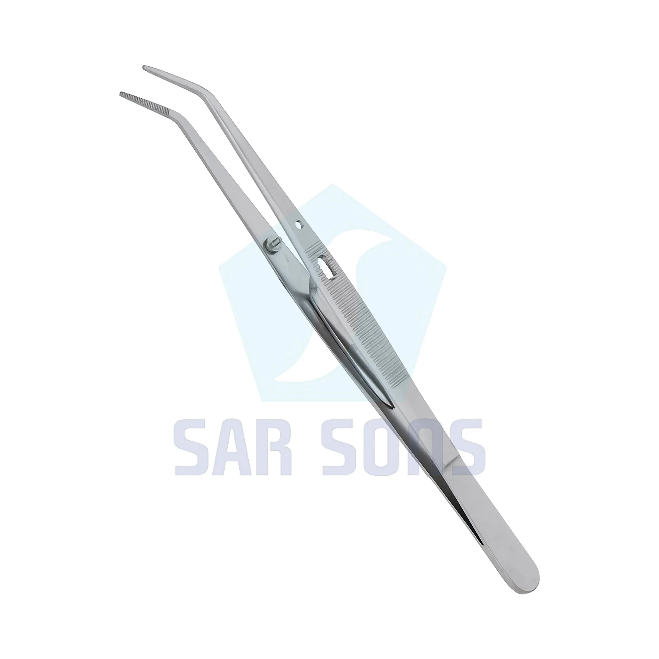 Endo Locking Tweezers 150 Mm Surgical Instruments Sar Sons Sugrical Buy Endo Locking Tweezers