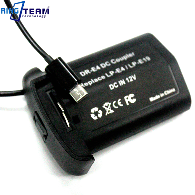 Canon EOS-1D Mark III 、DCカプラー DR-E4、充電器 LP-E4 Dummy Battery DR-E4 DC Coupler for Canon EOS 1DC X Mark III