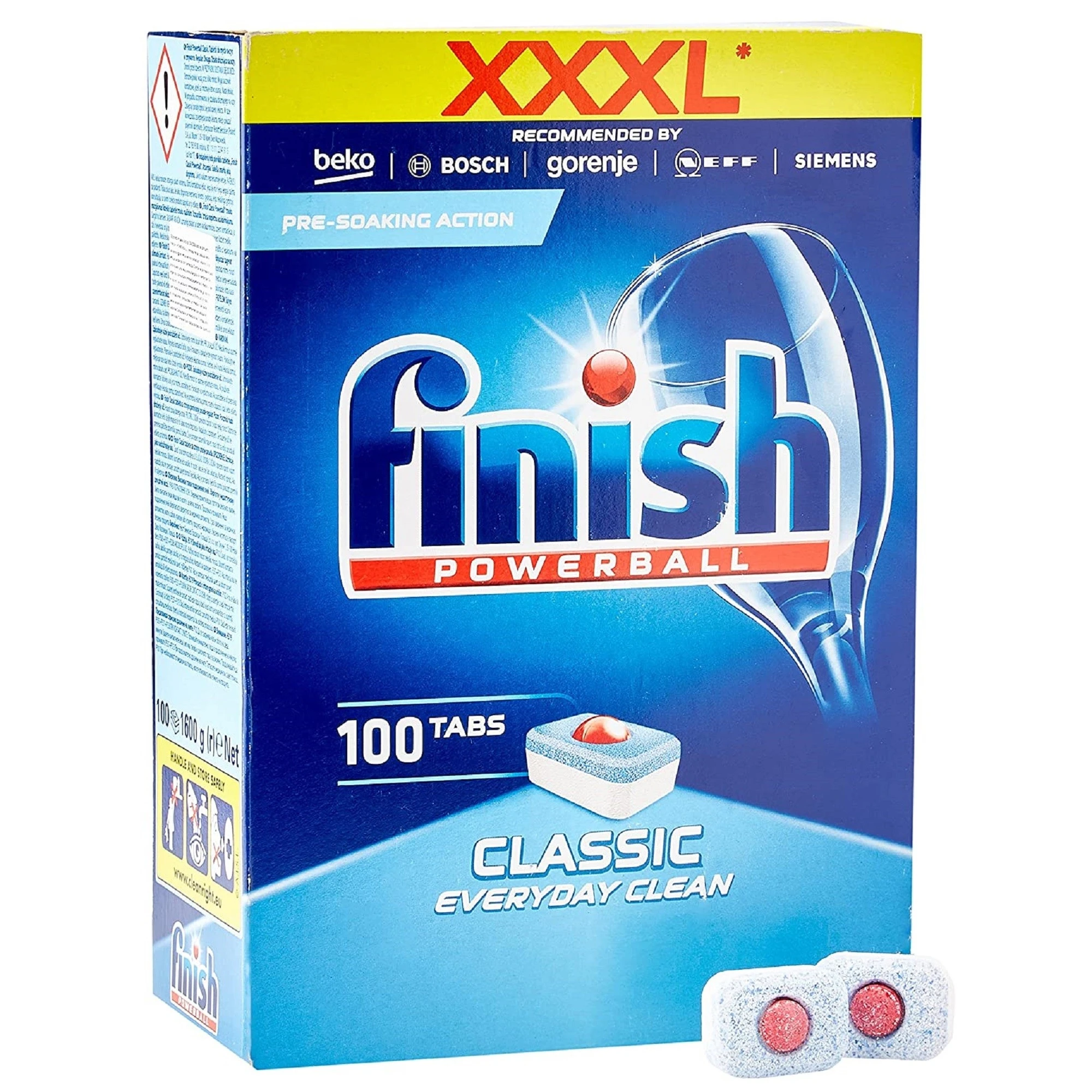 Finish Powerball Lemon Sparkle Dishwasher Tablets 110 Tablets Buy