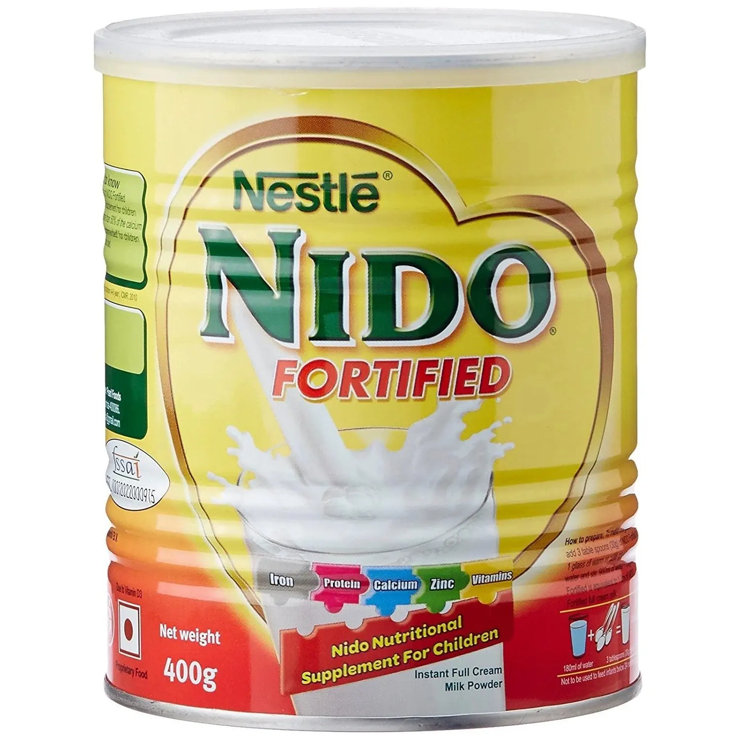 Fortified Nido Milk Powder, Nestle Nido Wholesale Prices 400g to 2500g