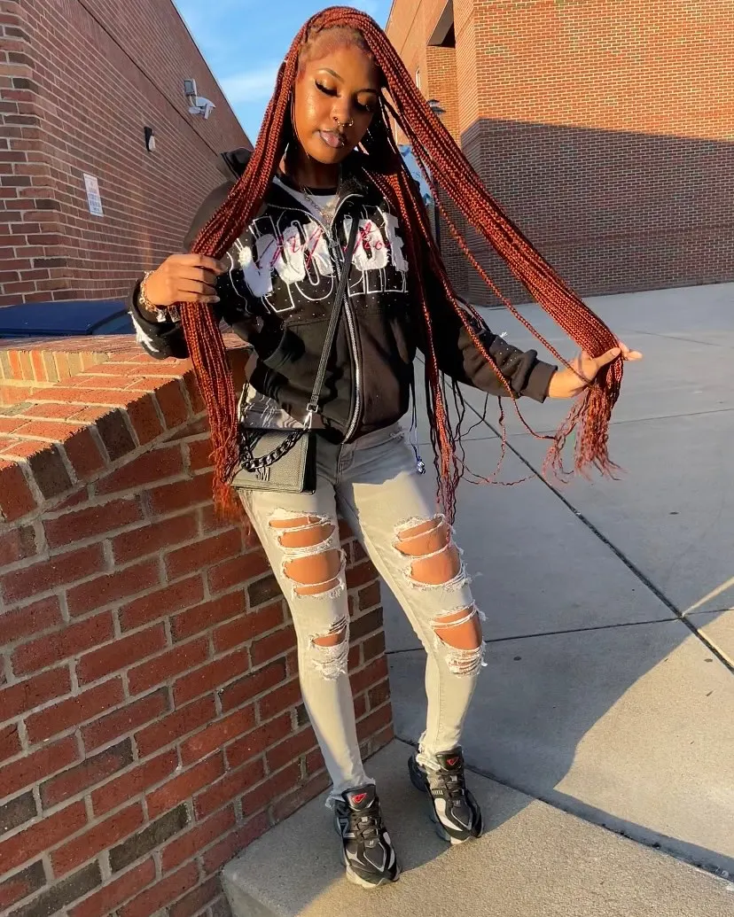 OEM Distress Embroidery Tracksuit Streetwear Jogger Sun Fad Zipper Hoodie  Sweatpants Crop Distress Patch Track Suit - Main Image