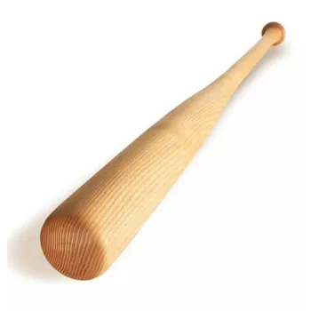 Batte De Baseball G2G Gap To Gap Bat Co. - Bois Massif 33" Marron, 30oz - Modèle Pro Big Stick Personnalisé Adulte