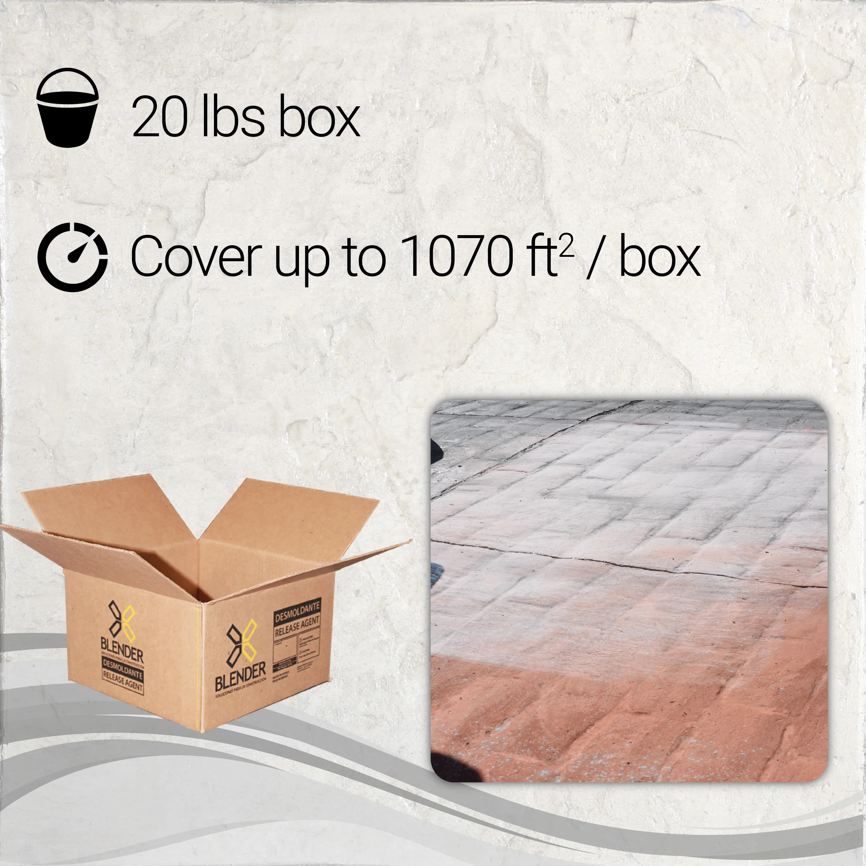 Desmoldante En Polvo Para Concreto Estampado. Buy Release Agent Mold