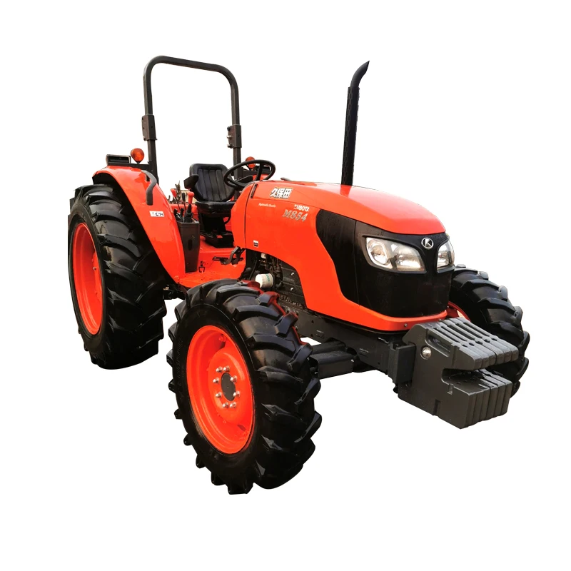 Second Hand Kubota Tractor 4wd Wheel Used Tractor Kubota With Front ...