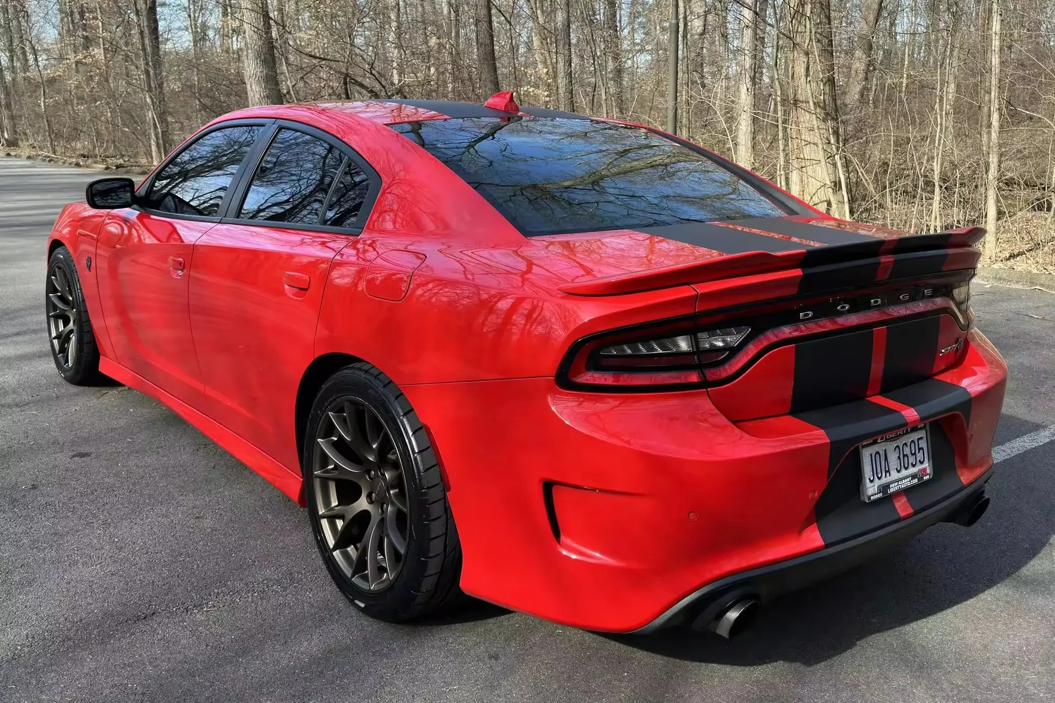 USED 2021 D0 dge C harg er SR T Hell cat 1 Owner Supercharged V8 Harman Kardon Audio Group Mostly Unmodified