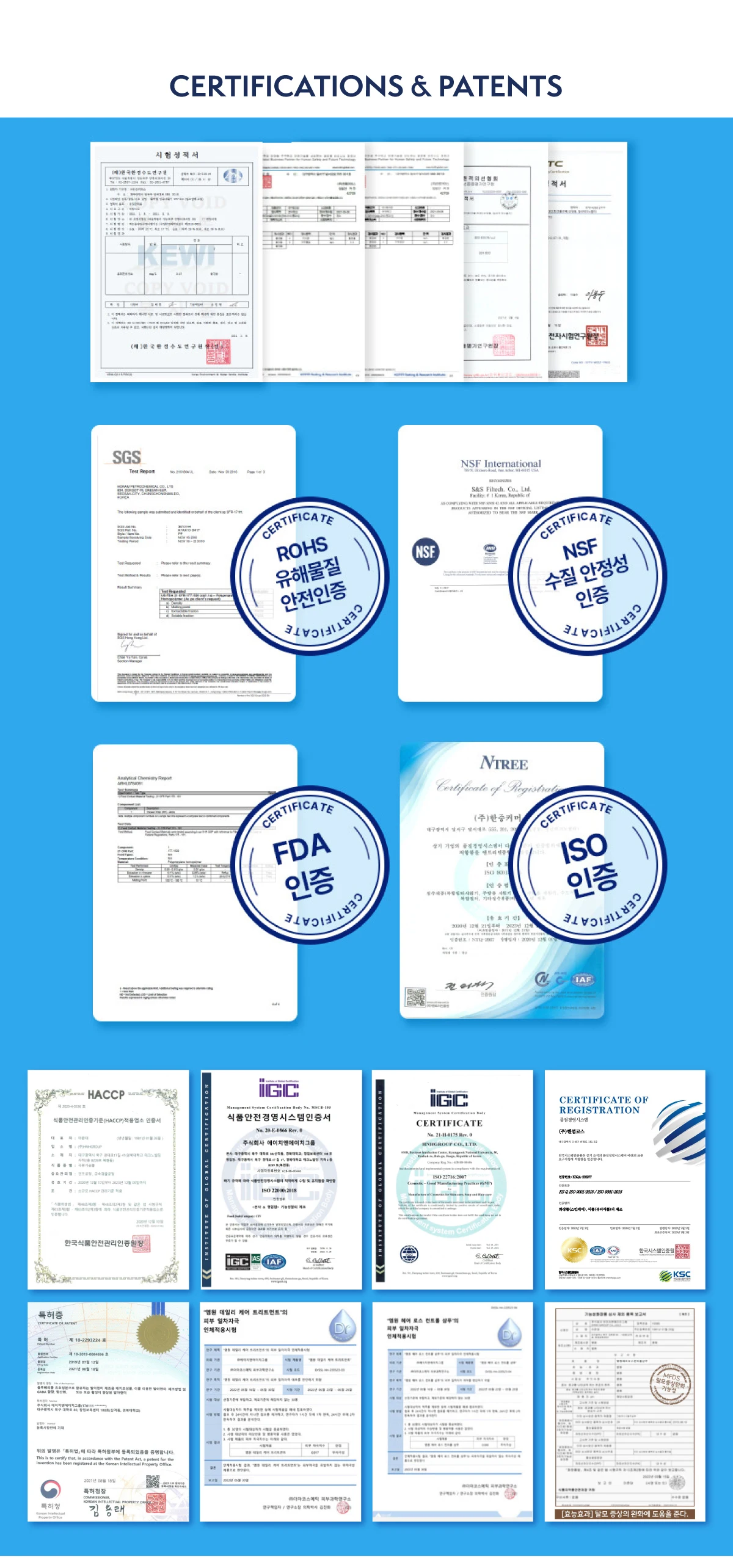 Universal Shower Filter Water Purifier Della Born Big Head Showerhead