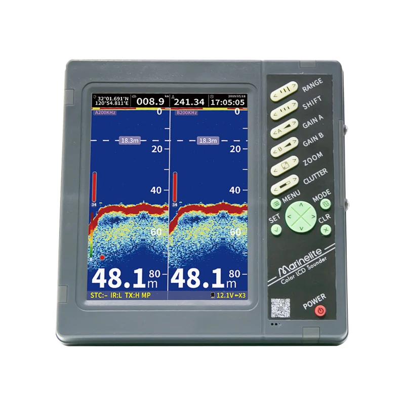 Echosounder Deeper Depth Sounder Through Hull Echo Sounder For Fishing ...