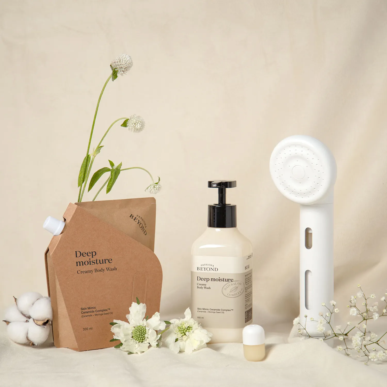 South Korea Filtered Shift Shower Head Sediment Filter Capsule Vitamin