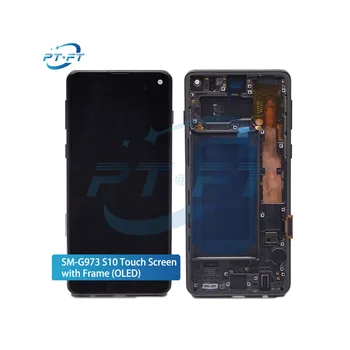 Mobile Lcd Replacement For Samsung Galaxy S10 SM-G973 2K OLED Quality Phone Lcds And Touch Screen