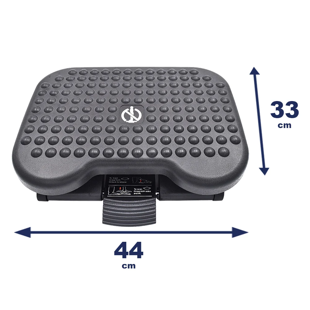 Adjustable Footrest Under Desk Ergonomic Foot Rest With 3 Height Position Buy Ergonomic Foot