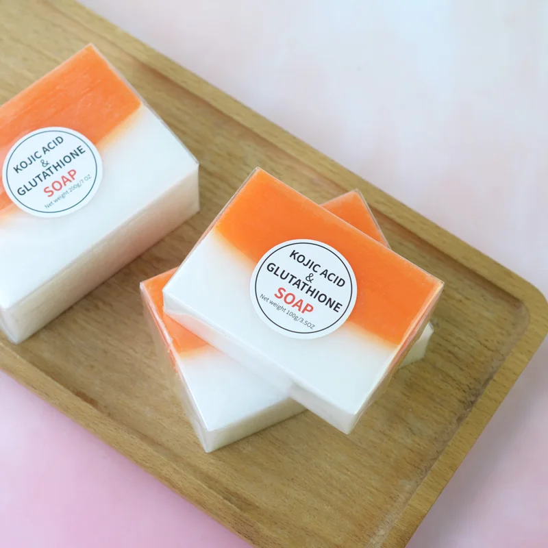 glutathione & kojic acid original dual soap Wholesale Skin Deep Cleansing Moisturizing Kojic Acid Soap Body and Face  Whitening Kojic Papaya Soap