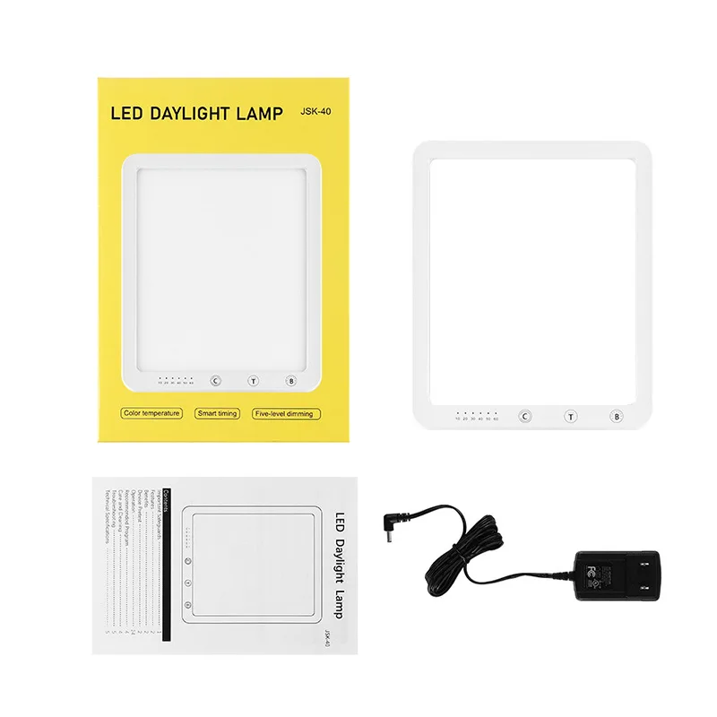 Sad Lamp,Sad Light Therapy Lamp,10000 Lux Portable Daylight Lamp Sad Lamps For Depression With 3