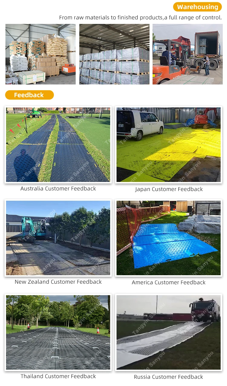 Construction Industrial Heavy Equipment For Drilling Rig Track Road Lawn Grass Wear Resistant