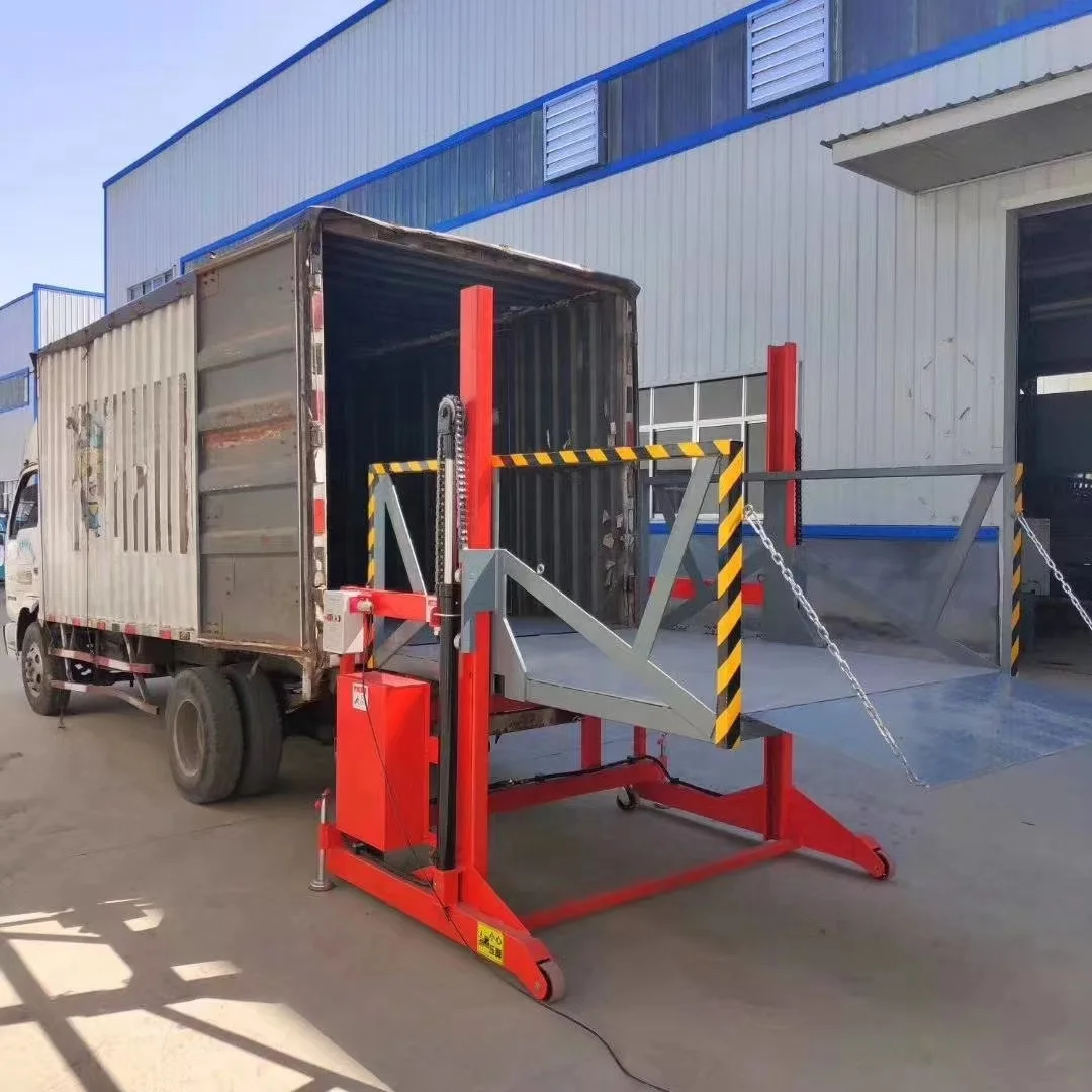 Mobile Loading and Unloading Lifting Platform Loading Capacity 2 Tons ...