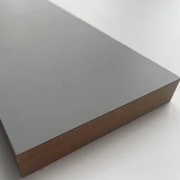 Anti-fingerprint  Matt Dust Grey Alfa PET MDF board 1220*2745*18mm