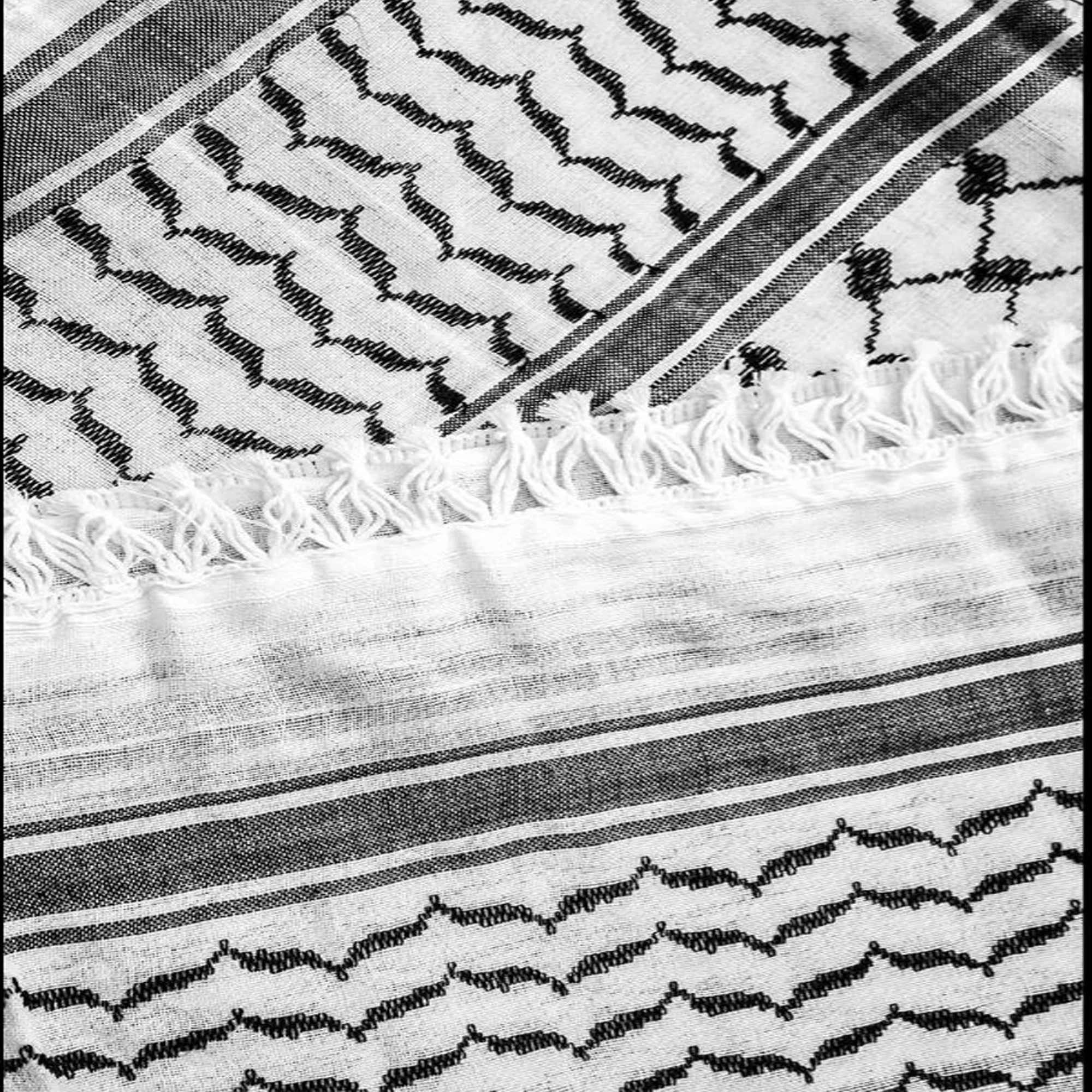 Custom Shemagh Desert Keffiyeh Arafat Square Scarf Cotton Scarf Wrap