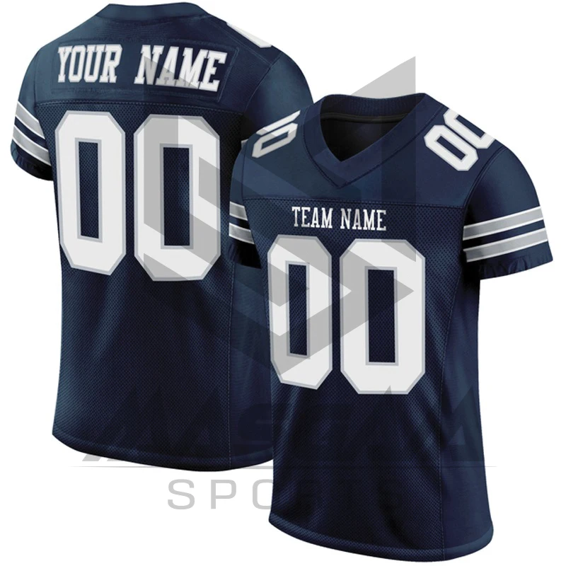 Sublimated Flag Printing Custom American Flag Football Jersey Custom ...