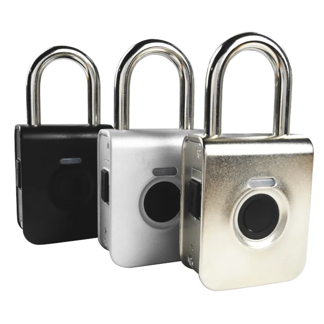 Security Enhanced with Zinc Alloy: Smart Biometric Electronic Door Lock and Anti-Theft Waterproof Finger Print Lock for Bag