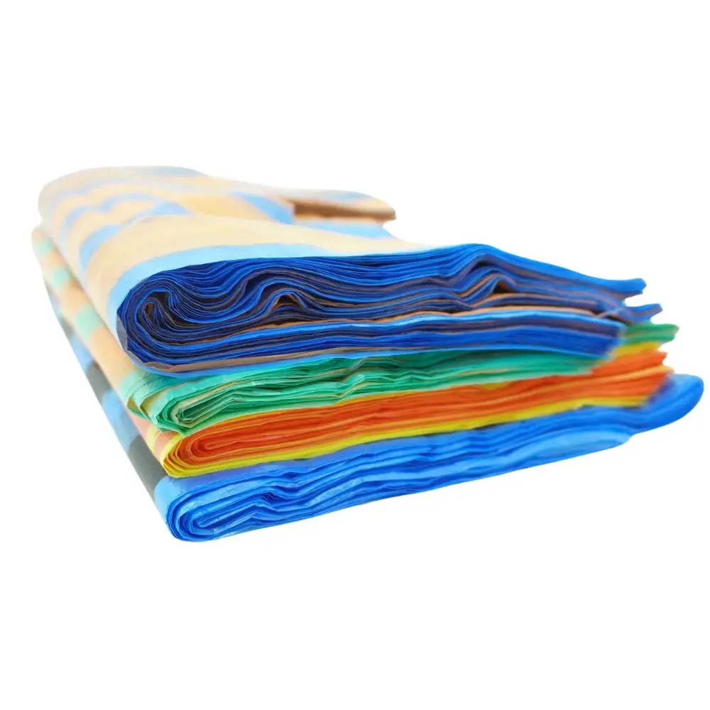 Manufacturer Wholesale Multiuse LDPE HDPE Striped T-shirt Bag Shopping Grocery T-Shirt Bags Plastic Bags With Customized Printed