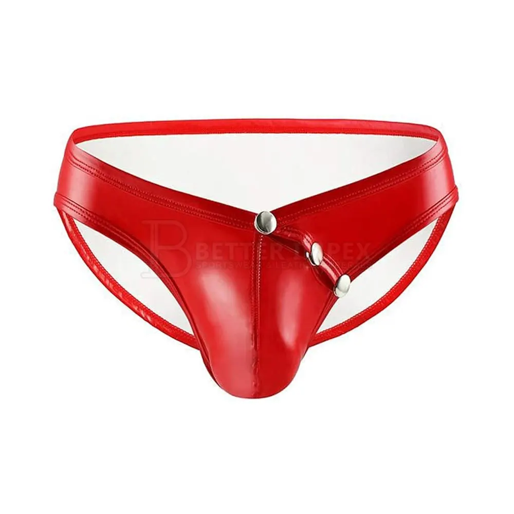 Breathable Customized Design Leather Jock Straps Cheap Price New
