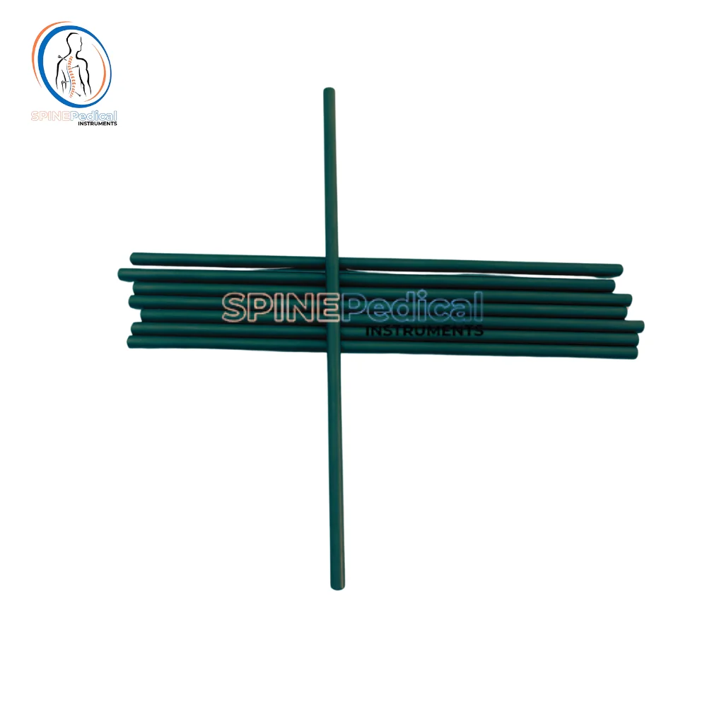 Factory Price Titanium Alloy Orthopedic Rod Forged Titanium Connecting Rods by SPINE PEDICAL INSTRUMENTS