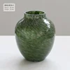 Forest Green Bronze Feather Swirl