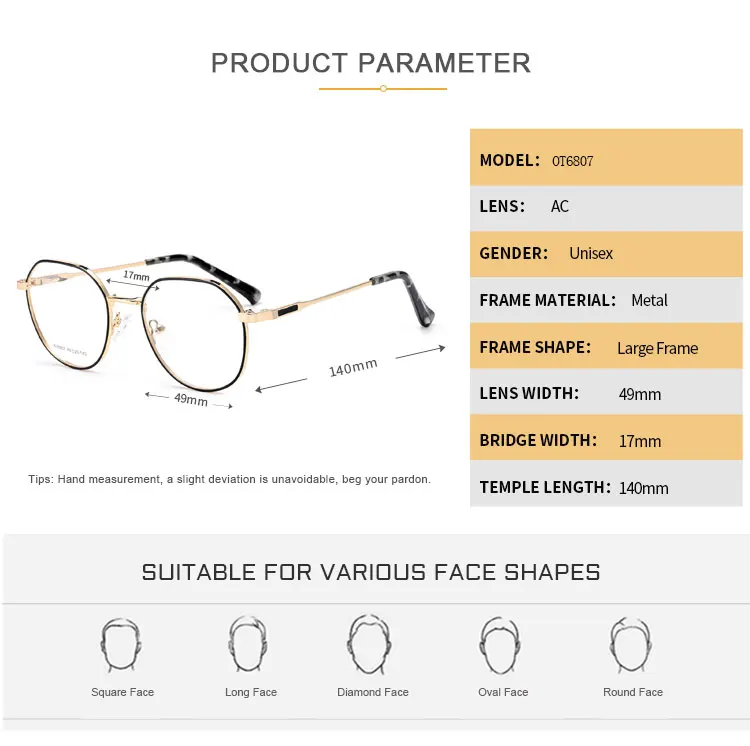 Luxury Eeyeglasses Frames Glasses Frames Without Lenses Wholesale