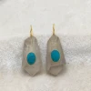 Golden Rutile with Turquoise