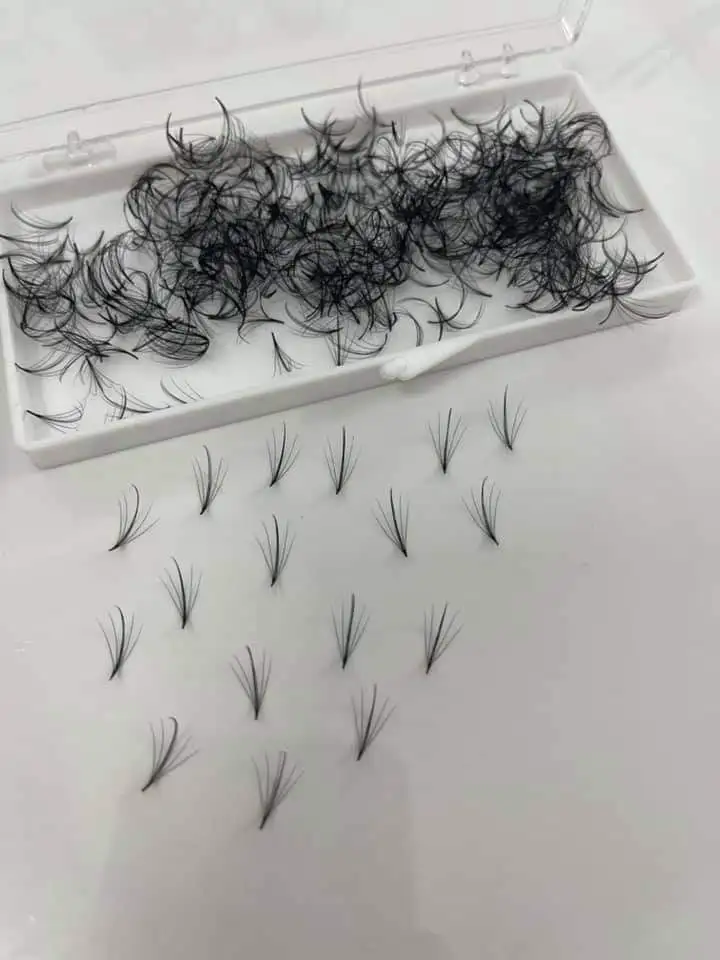 Pointy Base Short Stem Long Stem 3d 5d 6d Wispy Premade Fan Eyelash