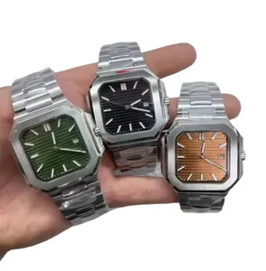New High-quality Business Style square Men's Mechanical Watch Designer Style Classic Elegance Luxury Waterproof Automatic Watch