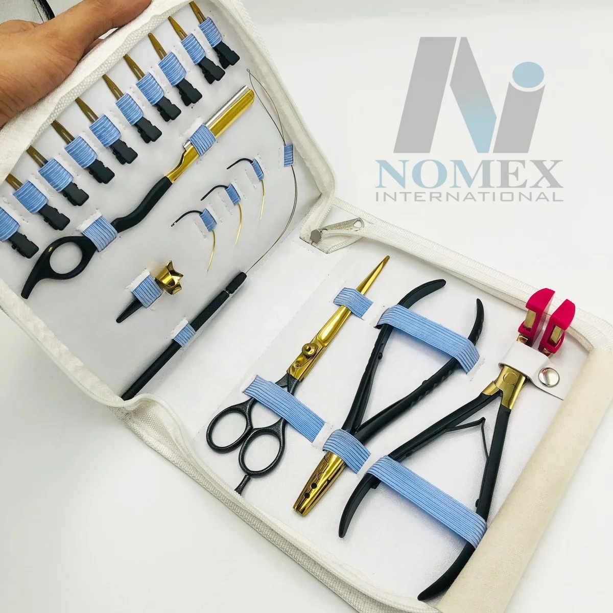 Professional Surgical Grade Tape In Plier Hair Extension Tools Kit