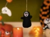 FELT HALLOWEEN SCREAMING GHOST