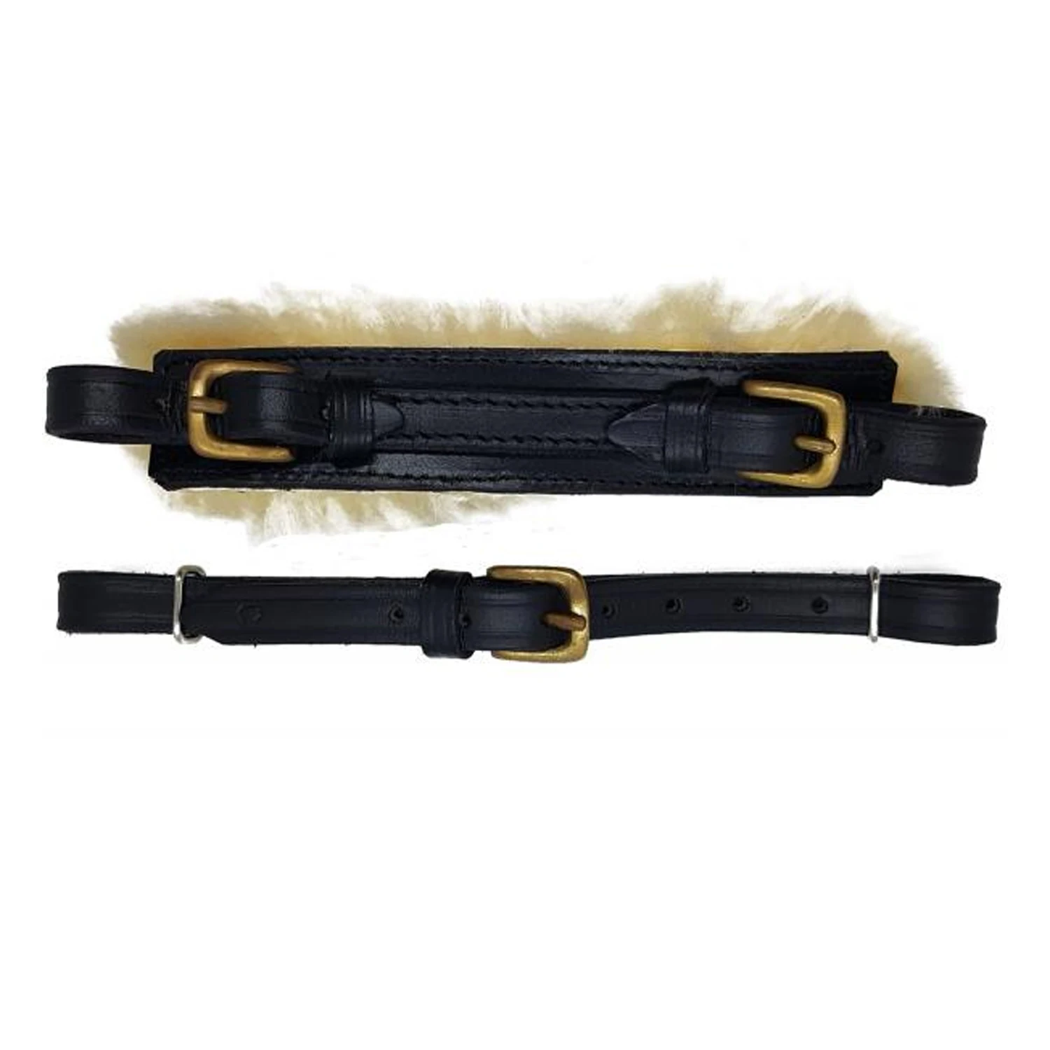 2023 Leather Padded Hackamore Straps Original Leather Hackamore Bits Straps Hackamore Straps