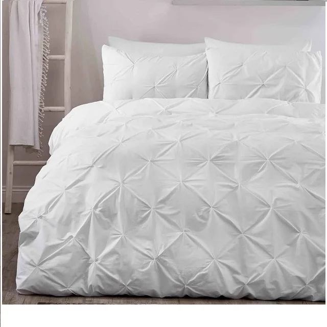 Самый популярный роскошный хлопковый пододеяльник для отеля, белый цветочный двойной одеяло, наволочка с принтом в горошек, льняная двуспальная наволочка для домашнего использования