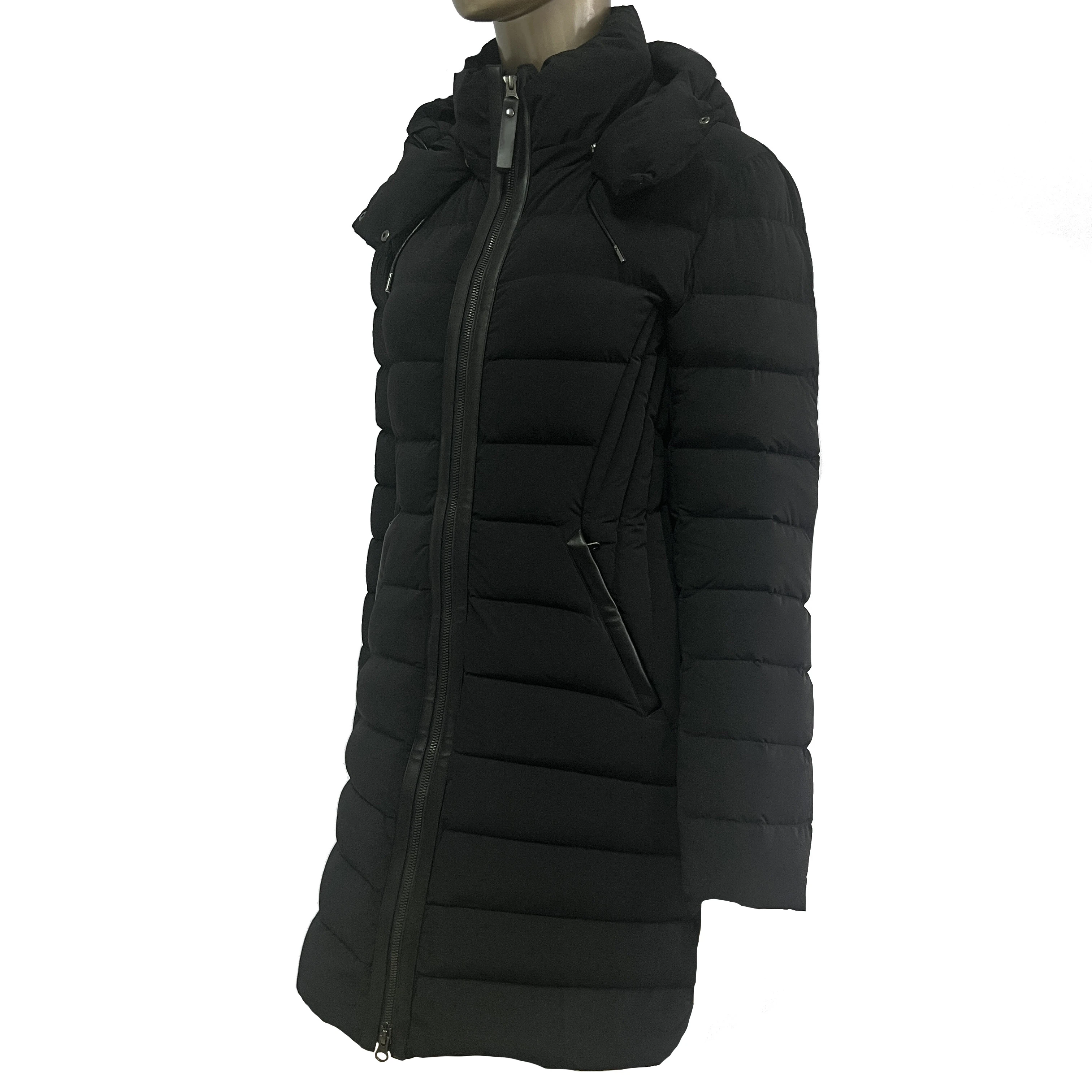 High Quality Winter Outdoor Clothes Hooded Long Women