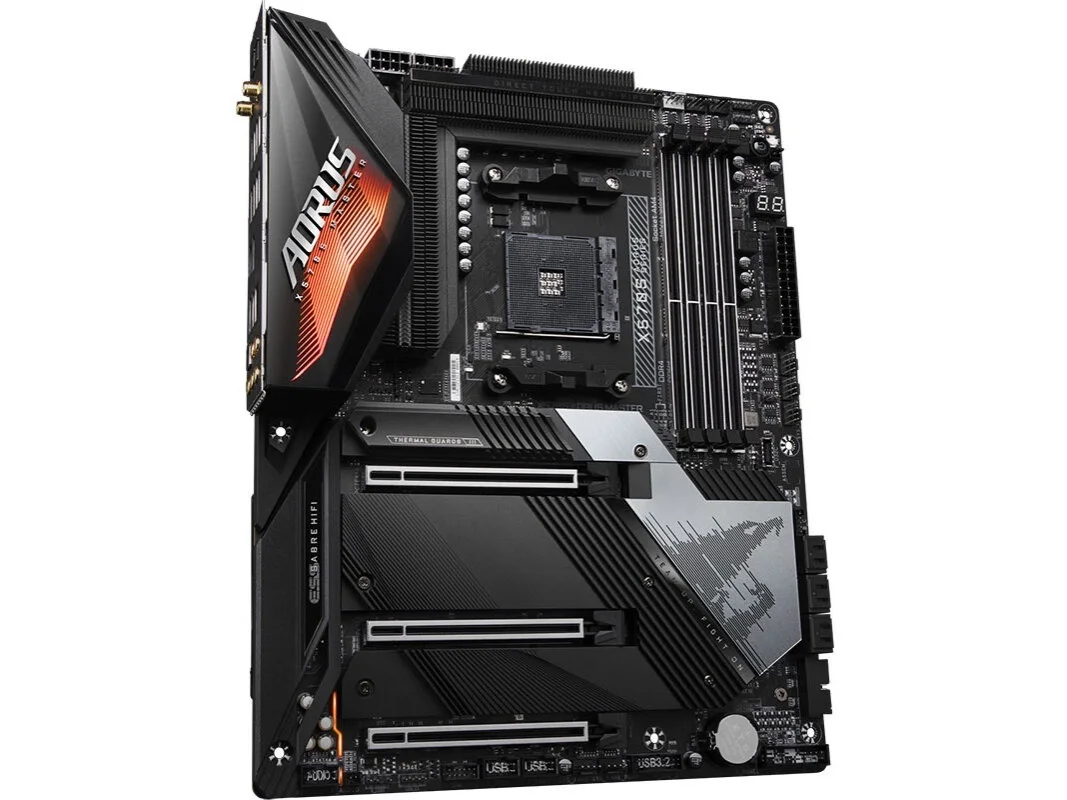Giga X570s Aorus Master Motherboard Ddr4 5400mhz Socket Am4 Support