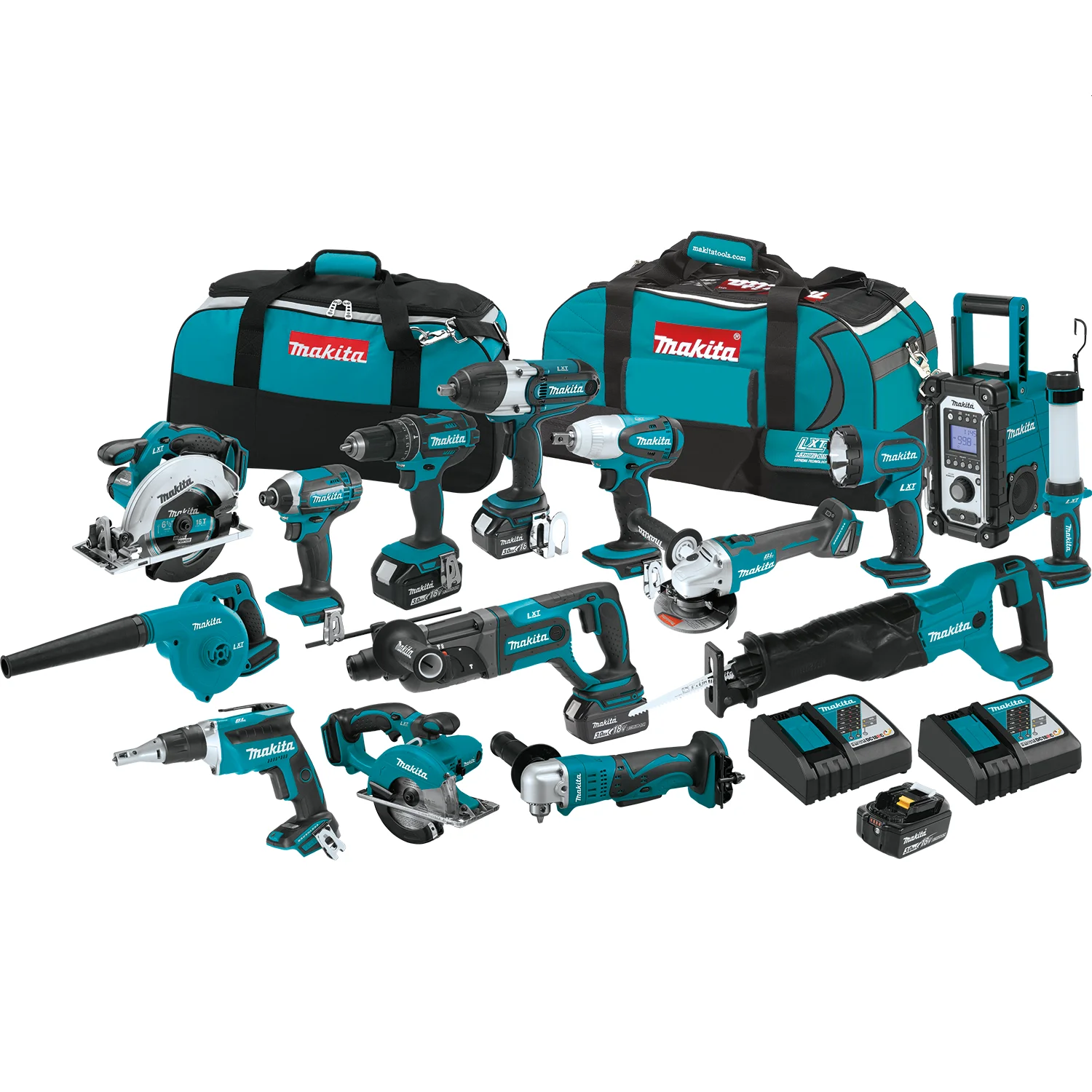 Makita. Makita lxt1500 набор. Makita lxt1500 18-Volt LXT Lithium-ion Cordless 15-piece Combo Kit. Комплект аккумуляторного инструмента Makita 18v. Набор аккумуляторных инструментов Makita lxt600.